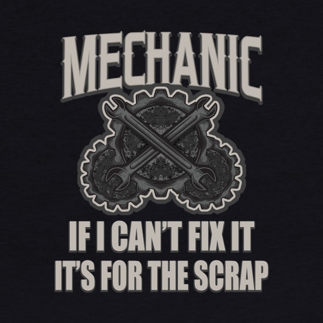 Car Mechanic by Foxxy Merch